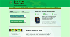 Desktop Screenshot of jamaicanpassportexpress.com